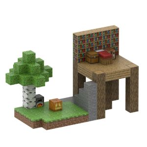 Магнитен конструктор Minecraft стая – 128 части