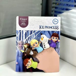 Комплект фигурки за пръсти Frozen 5 броя – детски герои