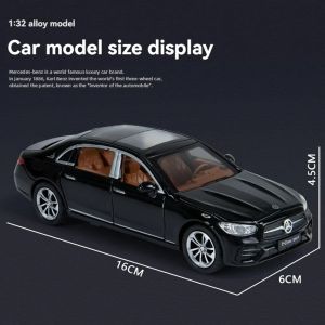 Метална кола Mercedes E-Class,1:32 – черен
