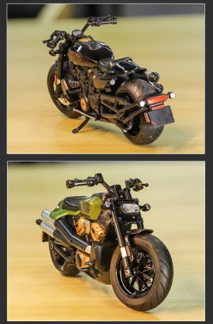 Метален модел Harley-Davidson мотоциклет 1:12, Без опаковка 