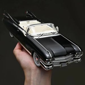 Метален модел Cadillac Eldorado Cabriolet 1:24 – черен ретро, Без опаковка