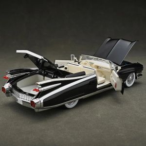 Метален модел Cadillac Eldorado Cabriolet 1:24 – черен ретро, Без опаковка