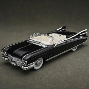 Метален модел Cadillac Eldorado Cabriolet 1:24 – черен ретро, Без опаковка