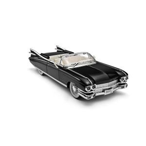 Метален модел Cadillac Eldorado Cabriolet 1:24 – черен ретро, Без опаковка