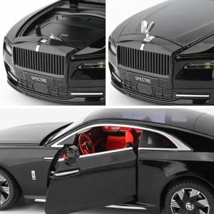 Метален модел Rolls-Royce Ghost 1:24 – черен, Без опаковка
