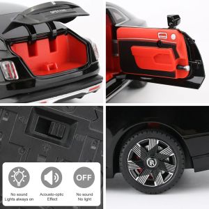 Метален модел Rolls-Royce Ghost 1:24 – черен, Без опаковка