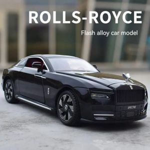 Метален модел Rolls-Royce Ghost 1:24 – черен, Без опаковка