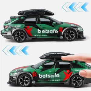 Метална кола Audi RS6 Avant 1:32 – камуфлаж, Зелен, Без опаковка