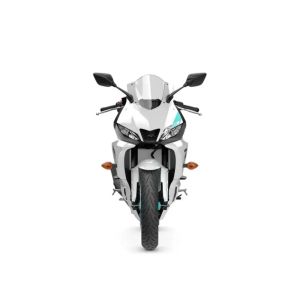 Метален мотор Yamaha R3 1:12 бял със спортен дизайн