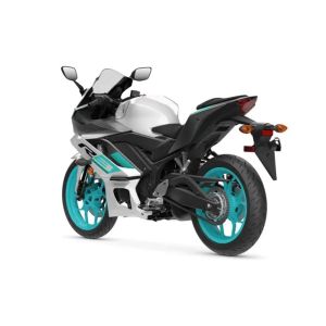 Метален мотор Yamaha R3 1:12 бял със спортен дизайн