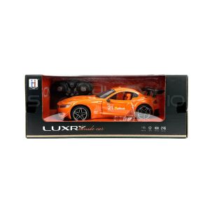 Спортна кола 1:16, BMW, Оранжева, с дистанционно, светлини и отварящи се врати