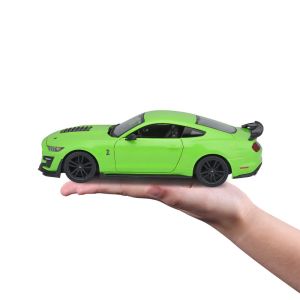 Метална кола Ford Mustang Shelby GT500 2020, зелен, Maisto Special Edition, 1:24