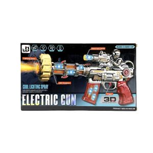Детски електронен бластер Electric Gun със светлини, звук и пушек