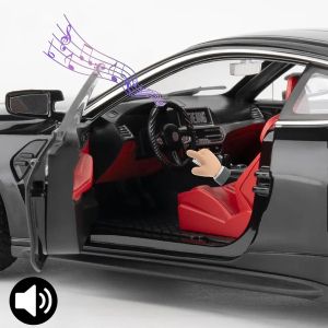 Метална кола BMW M4 Coupe, Черен, 1:24, Без опаковка