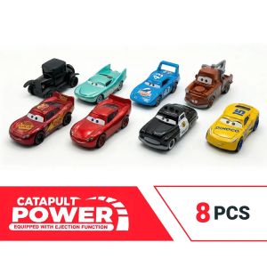 Комплект колички Cars Маккуин – 8 броя