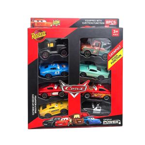 Комплект колички Cars Маккуин – 8 броя