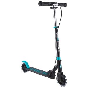 Тротинетка с ръчна спирачка FLOW ELEMENT JUNIOR LIGHTS, черна-синя