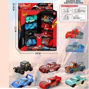 Комплект колички Cars Маккуин – 8 броя