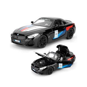 Метална кола BMW Z4 M40i Motorsport, 1:24, Черен, Без опаковка
