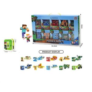 Minecraft конструктор числа 0-9 с фигурки и превозни средства
