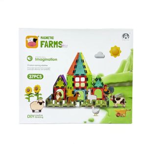 Магнитен Конструктор Farms, 37 Части