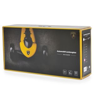 Детска тротинетка с LED колела, Lamborghini Pro розова, Byox