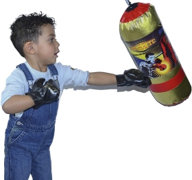 Детска боксова круша с ръкавици