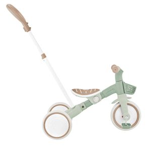 Триколка с родителски контрол 3 в 1 GLOBBER LEARNING TRIKE PLUS ECOLOGIC, мента