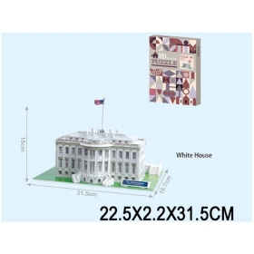 3D пъзел за сглобяване Белият дом, White House
