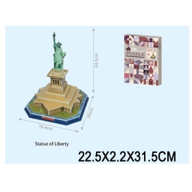3D пъзел за сглобяване Статуя на Свободата (Statue of Liberty National Monument)