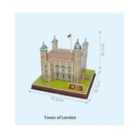 3D пъзел за сглобяване Лондонска кула (Tower of London)
