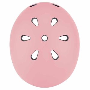 Детска каска за колело и тротинетка Globber, 45-51 см, пастелно розова