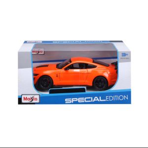 Метална кола Maisto Ford Mustang Shelby GT500 1:24, оранжева
