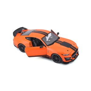Метална кола Maisto Ford Mustang Shelby GT500 1:24, оранжева