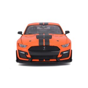 Метална кола Maisto Ford Mustang Shelby GT500 1:24, оранжева