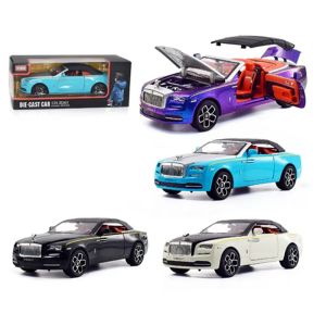 Метална кола Rolls-Royce Dawn Cabriolet 1:24, синя