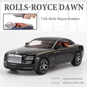Метална кола Rolls-Royce Dawn Cabriolet 1:24, черна
