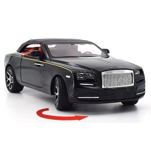 Метална кола Rolls-Royce Dawn Cabriolet 1:24, черна