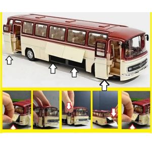Метален автобус Mercedes-Benz O 302 1:24, Жълт, Без опаковка