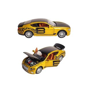 Метална кола Bentley Continental GT 1:22, златиста