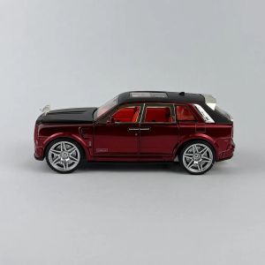 Метална кола Rolls-Royce Cullinan 1:24, Червен, Без опаковка