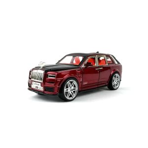 Метална кола Rolls-Royce Cullinan 1:24, Червен, Без опаковка