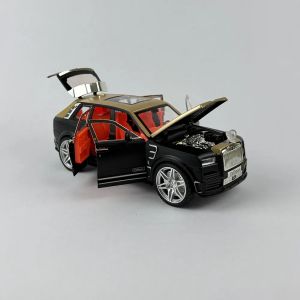 Метална кола Rolls-Royce Cullinan 1:24, Жълт