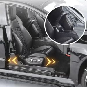 Метален автомобил Audi RS7 Sportback с ключ-дистанционно за светлини и звук, 1:18, черен