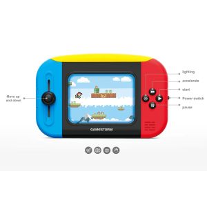 Детска електронна игра тип Super Mario с джойстик и бутони
