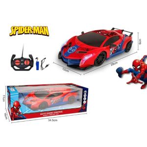 Кола с дистанционно управление Spider-Man, 29 см, USB зареждане