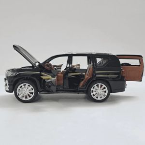 Метален джип Toyota Land Cruiser, 1:24, Черен, Без опаковка