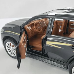 Метален джип Toyota Land Cruiser, 1:24, Черен, Без опаковка