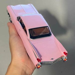 Метален автомобил Cadillac Eldorado 1959, 1:24, Звук и светлини, Отварящи се врати, Без индивидуална опаковка, Розов