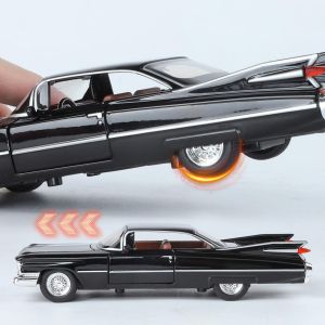 Метален автомобил Cadillac Eldorado 1959, 1:24, Черен, Без индивидуална опаковка